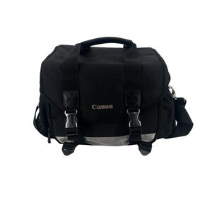 Canon Black 200DG Digital SLR Large Camera And Lens Case Gadget Bag